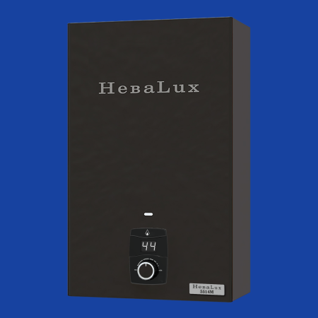 НЕВА Lux 5514М бархат черный колонка газовая (водонагреватель проточный)